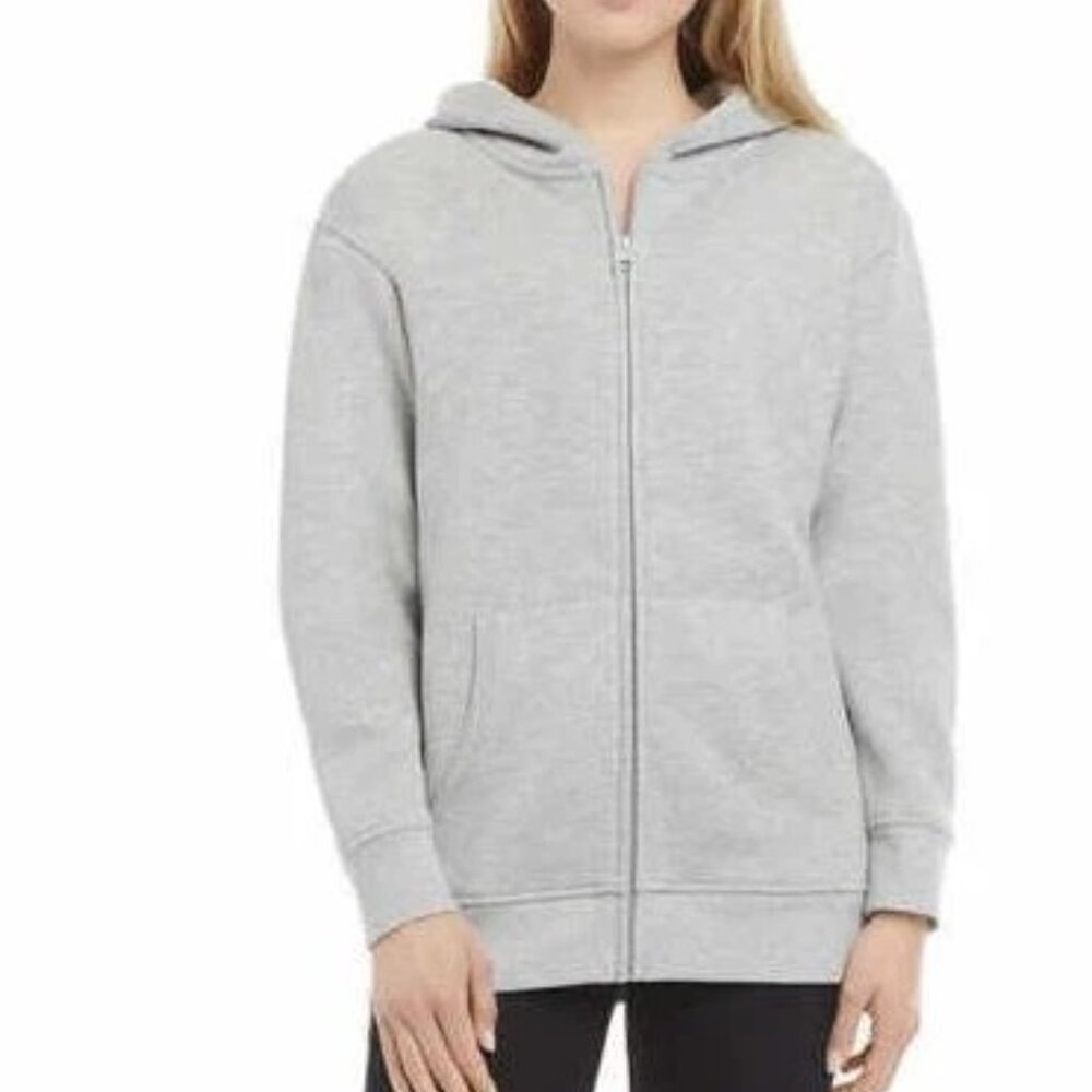 NEW Danskin Women's Soft Brushed Fleece Full Zip Hoodie